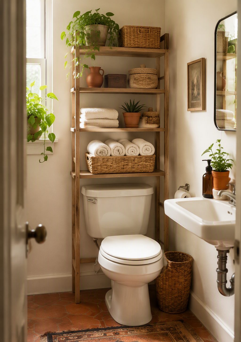 Small Bathroom Storage: 9 Renter-Safe Wins