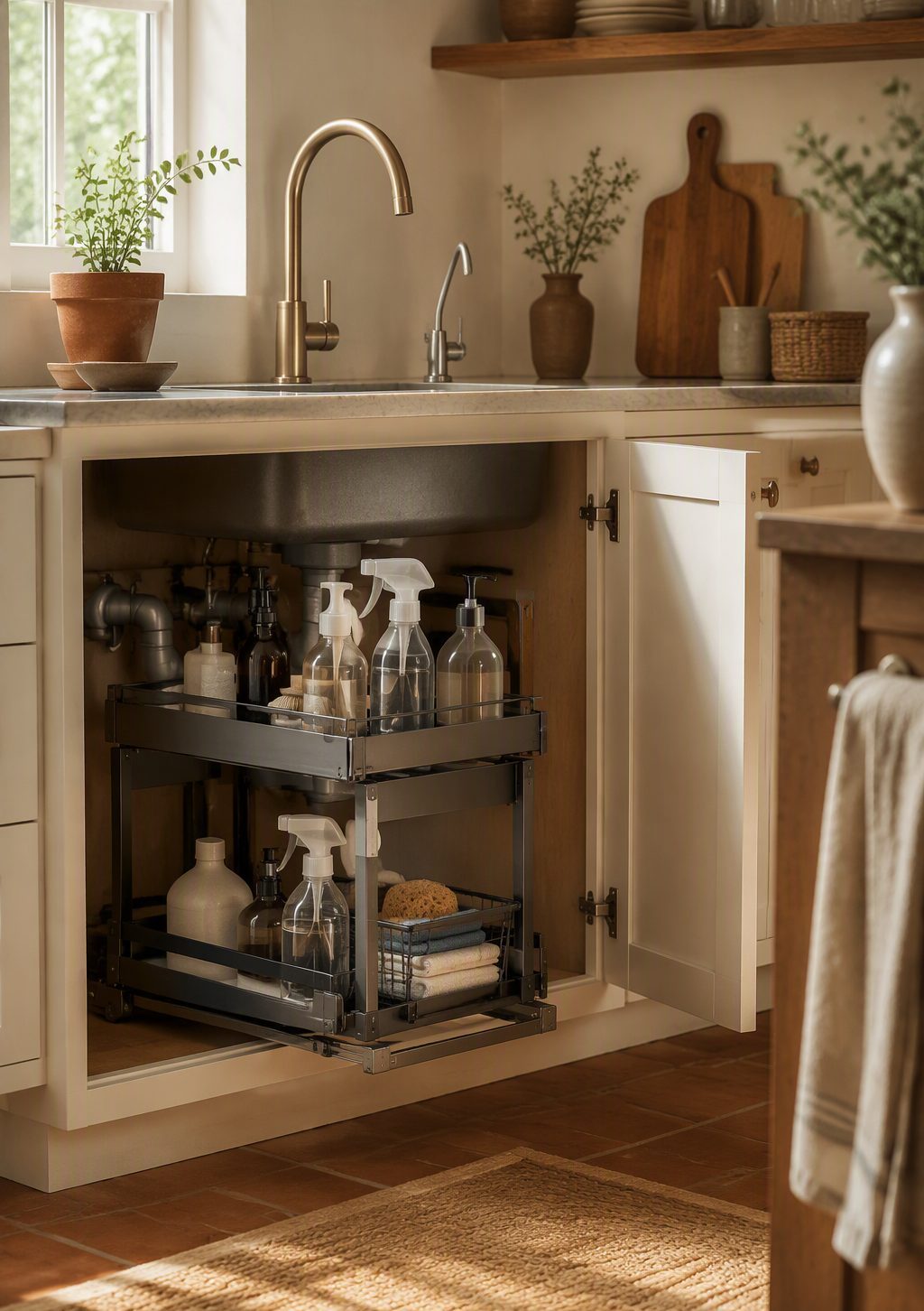 6 Best Under-Sink Organizers That Work Around Plumbing (2026)